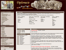 Tablet Screenshot of diplomacie.net